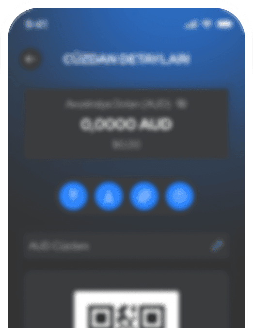 Decor: wallet details mobile UI